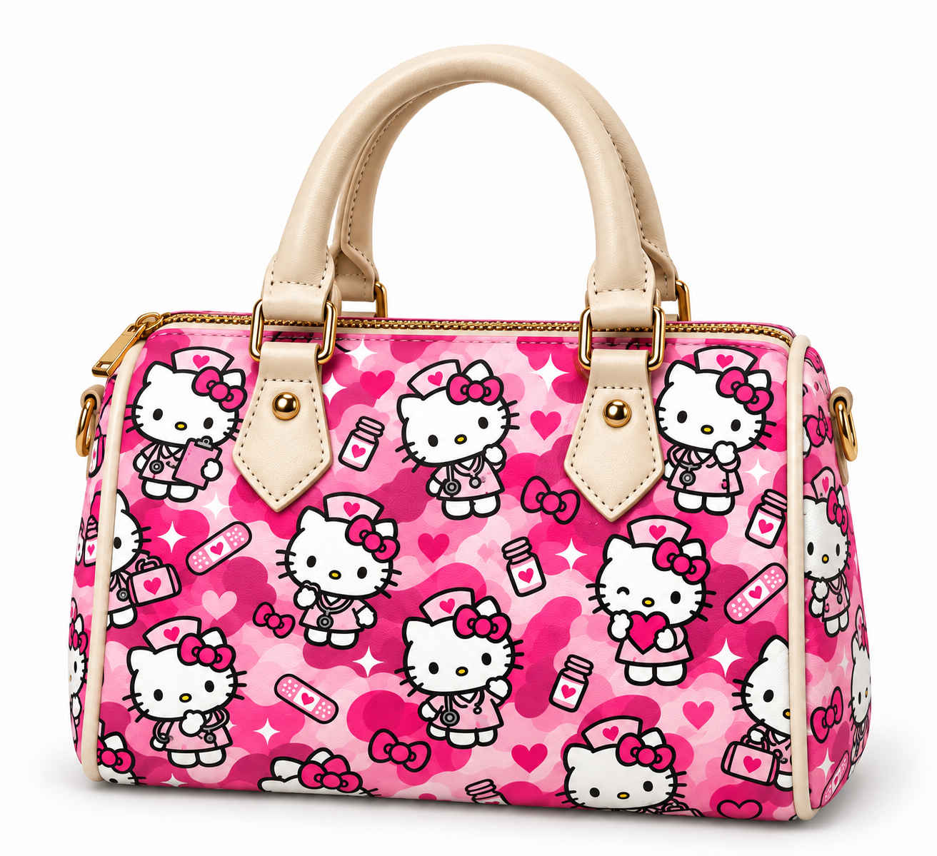 Pink Shift Pillow Bag