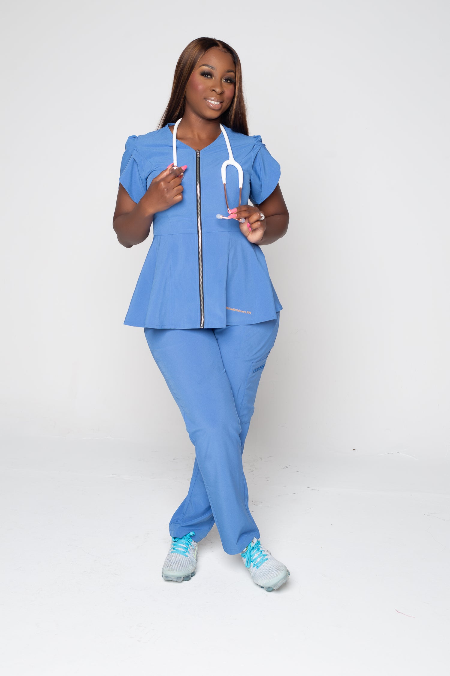 Women's Medical Scrub Sets, Uniform Scrub Tops